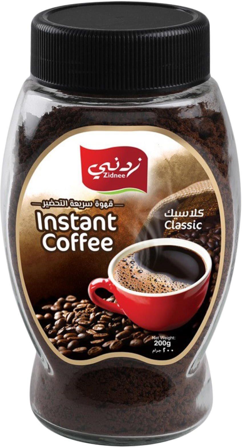 Zidnee instant coffee classic 200g