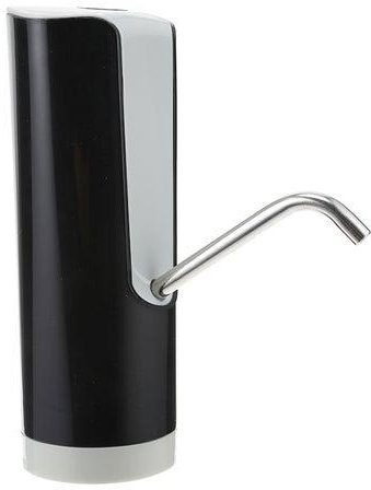 Automatic Electric Wireless Drinking Water Bottle Black/Grey/White 0.422kg