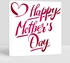Happy Mother's Day Greeting Card Calligraphy