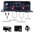 AK370 Mini Audio Power Amplifier Portable Sound Amplifier Speaker Amp for Car and Home AK370 Black