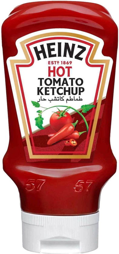 Heinz hot tomato ketchup 460g