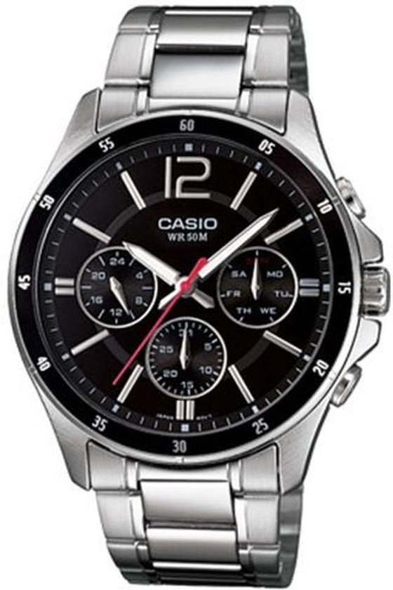 Casio MTP-1374D-1AVDF Casio Stainless Steel Watch For Men