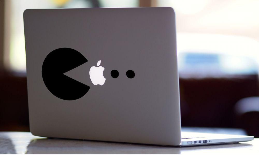Sticker For Mac Laptops - Pacman2