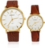 Mysmar MYSW007 For Couple Round Golden Stainless Steel Dial [Analog, Casual Watch]
