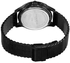 Akribos XXIV Ultimate Men's Black Dial Stainless Steel Band Watch - AK719BK