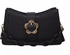 Luxury Designer Ladies Single Handbag- Black