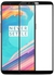 OnePlus 5T 3D Tempered Full Glass Screen Protector - Black