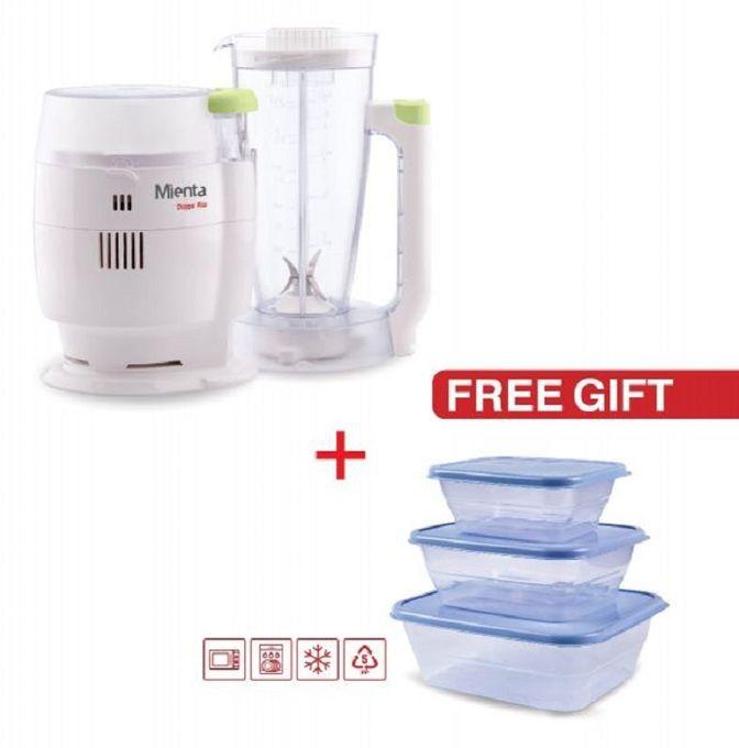 Mienta Chopper With Blender(CH-645)-1000W + Free Gift