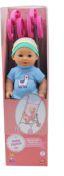 Baby Sophia Baby Doll with Stroller Set 10 inch doll
