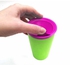 Generic Spill Free Drinking Plastic #5 Cup – Green/Purple