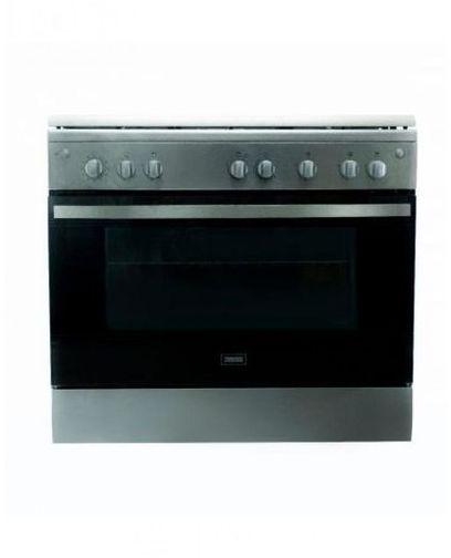 Zanussi ZCG91246X Stainless Steel Gas Cooker - 5 Burners