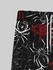 Gothic Spider Web Bloody Eye Print Drawstring Wide Leg Sweatpants For Men - 8xl