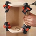Gdeal 4pcs Woodworking Right Angle Clip Holder Photo Frame Installer