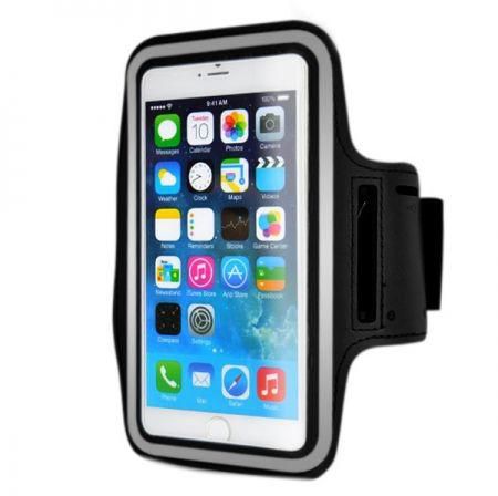 Calans Apple iPhone 6 Plus 5.5 inch Sports Running Armband Case Cover With Screen Protector - Black