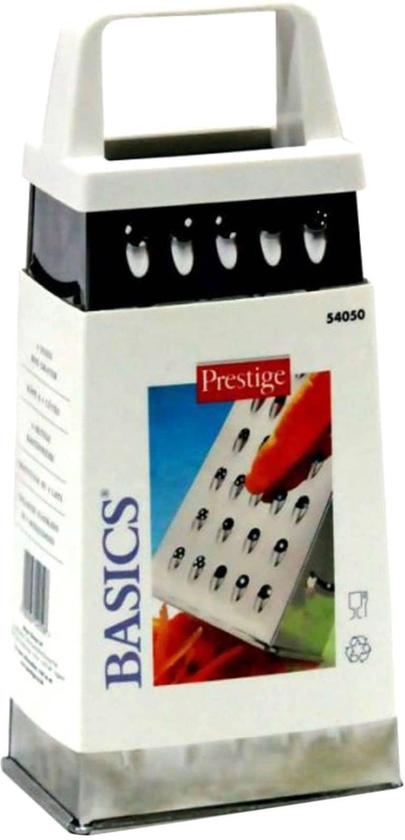 Prestige 4 Ways Box Grater PR54050 Silver And White