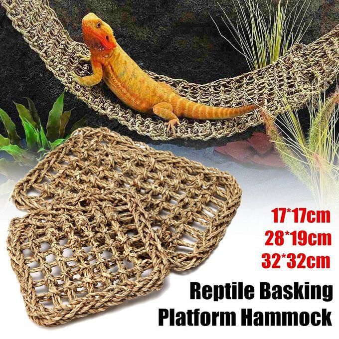 Generic Bearded Dragon Reptile Rectangle Hammock Snake Lizard Basking Platform Rat Mouse # 32x32cm