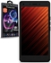 Infinity TPU Silicone Case for Infinix Zero 4 X555 - Black + Infinity Glass Screen Protector