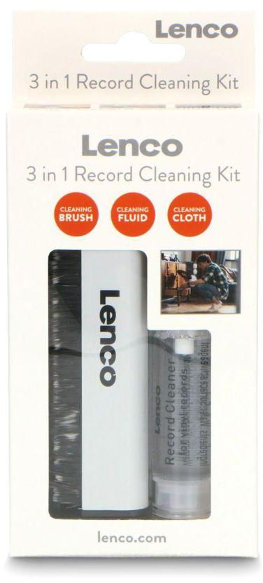 Lenco TTA-3In1 Carbon Fiber Record Cleaning Brush Kit 10ml