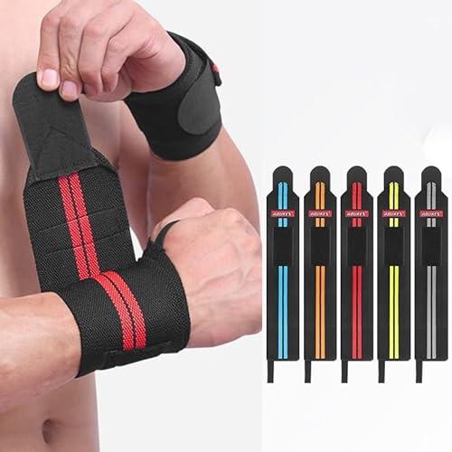 one piece 1 2pcs wristband wrist support weight lifting gym training wrist support brace straps arthritis support sleeve support gloves 1 882317