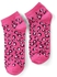 Pine Kids Ankle Length Socks With Leopard Design Pack Of 3 - Multicolor
