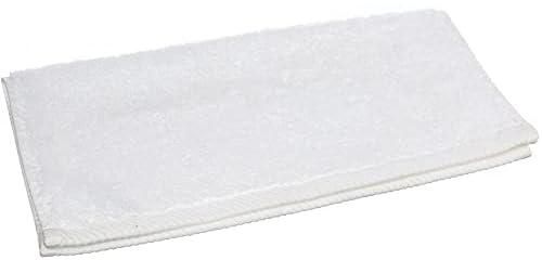 one year warranty_L'antique Cotton Solid Bath Towels 30x30 - White