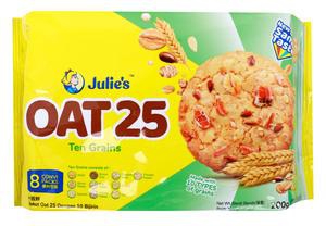 Julie's Oat 25 Ten Grains Biscuits 200 g