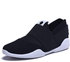 Fashion Men's Casual Breathable Canvas Sneakers - Black