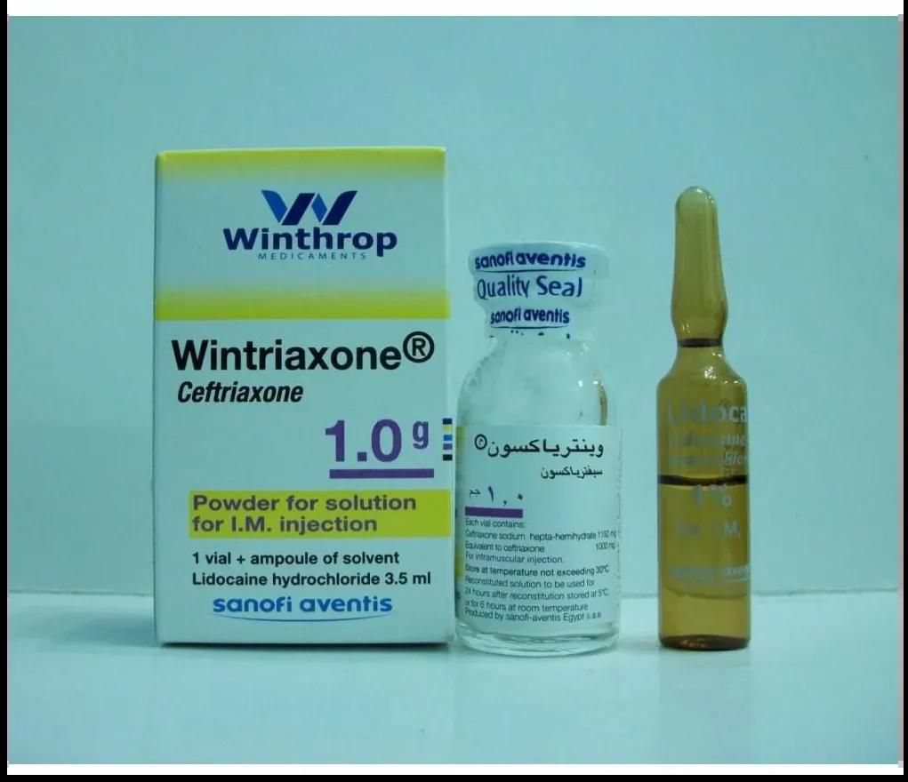 Wintriaxone | Antibiotic | 1 g | 1 Vial