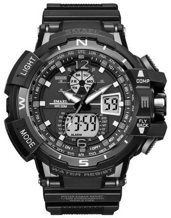 1376C Multifunctional Waterproof Quartz Sport Wrist Watch للرجال