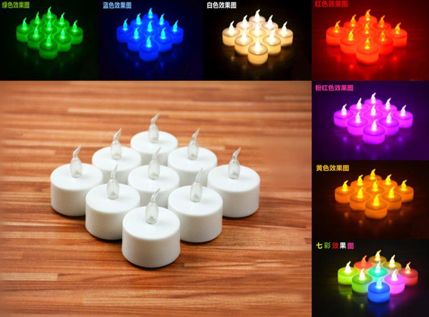 Lsthometrading Battery Operated Flameless Led Small Candle