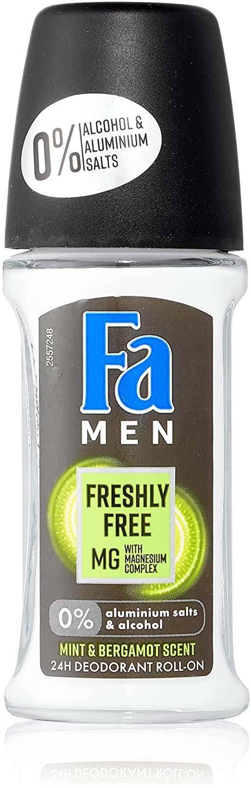 Fa Roll-on Deodorant with Mint and Bergamot Scent for Men - 50 ml