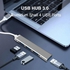 5gbps High Speed Usb 3.0 Hub Aluminum Alloy Usb USB Hubs
