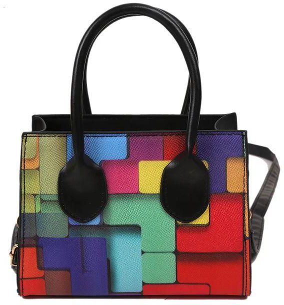 Fashion Small Square Bag Casual Crossbody Handbag Vintage Shoulder Bag