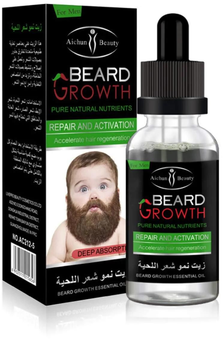 Aichun Beauty Beard Growth Beard & Moustache Fast Growth Oil 30ml