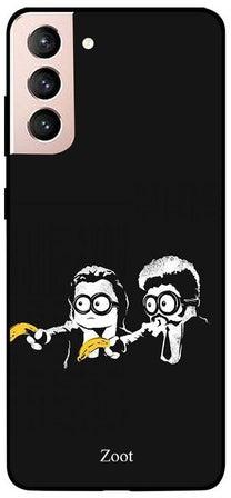 Skin Case Cover -for Samsung Galaxy S21 Detective Minions With Banana Detective Minions With Banana