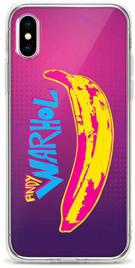 Flexible Case Cover For Apple Iphone XS / X Have A Banana, Andy Full Print