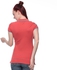 U.S. Polo Assn. 213109ZH1CK-CYNE Polo Shirt for Women - L, Red Orange/Blue