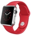 Apple Watch - 38mm Stainless Steel Case with Sport Band , Red , MLLD2AE/A