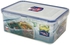 Lock &amp; Lock Classic Food Container With Divider HPL825B Clear/Blue 2.3L