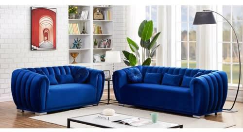Kaley Luxury Living Room Sofa Set, Living Room Sofa Set Design