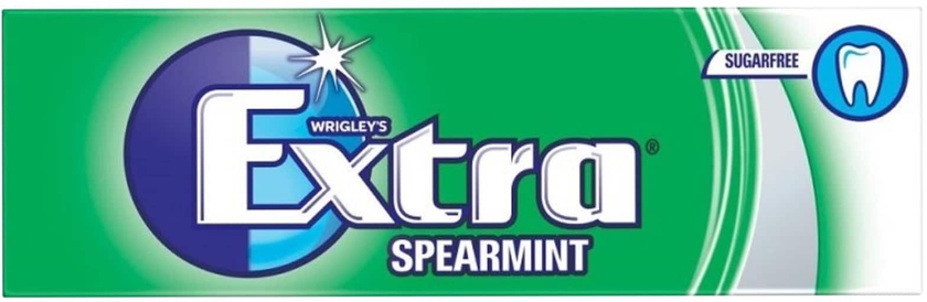 Wrigley&#39;s Extra Spearmint Chewing Gum 10 Pieces