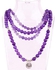 GVUSMIL 8mm 108 Mala Beads Wrap Bracelet Necklace for Yoga Charm Bracelet Natural Gemstone Jewelry for Women Men, Small, çŸ³- multi