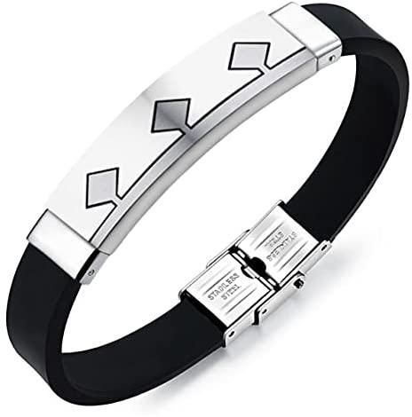 JewelOra OPH-1020T Stainless Steel Jewelry Bracelet For Men