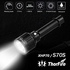 Universal ThorFire S70S XHP70 3960LM 26650 6Mode Tactical Search LED Flashlight Black