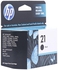 HP Ink Cartridge - 21, Black