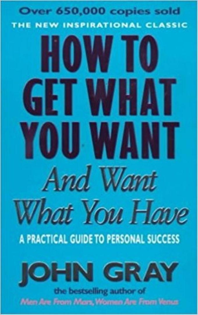 How To Get What You Want And Want What You Have: