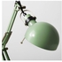 Work lamp Green table for steel readable Height 35 cm Cover diameter 12 cm Wire length 180 cm Capacity 40 watts
