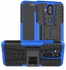 Nokia 8.1 Case, Heavy Duty Rugged Armor Hybrid Anti Crack Kickstand Phone Back Cover
