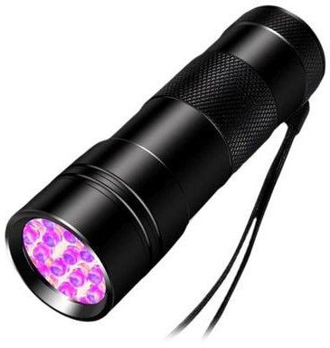 Portable LED Flashlight Black