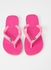Brazil Layered Sole Flip-Flops Pink